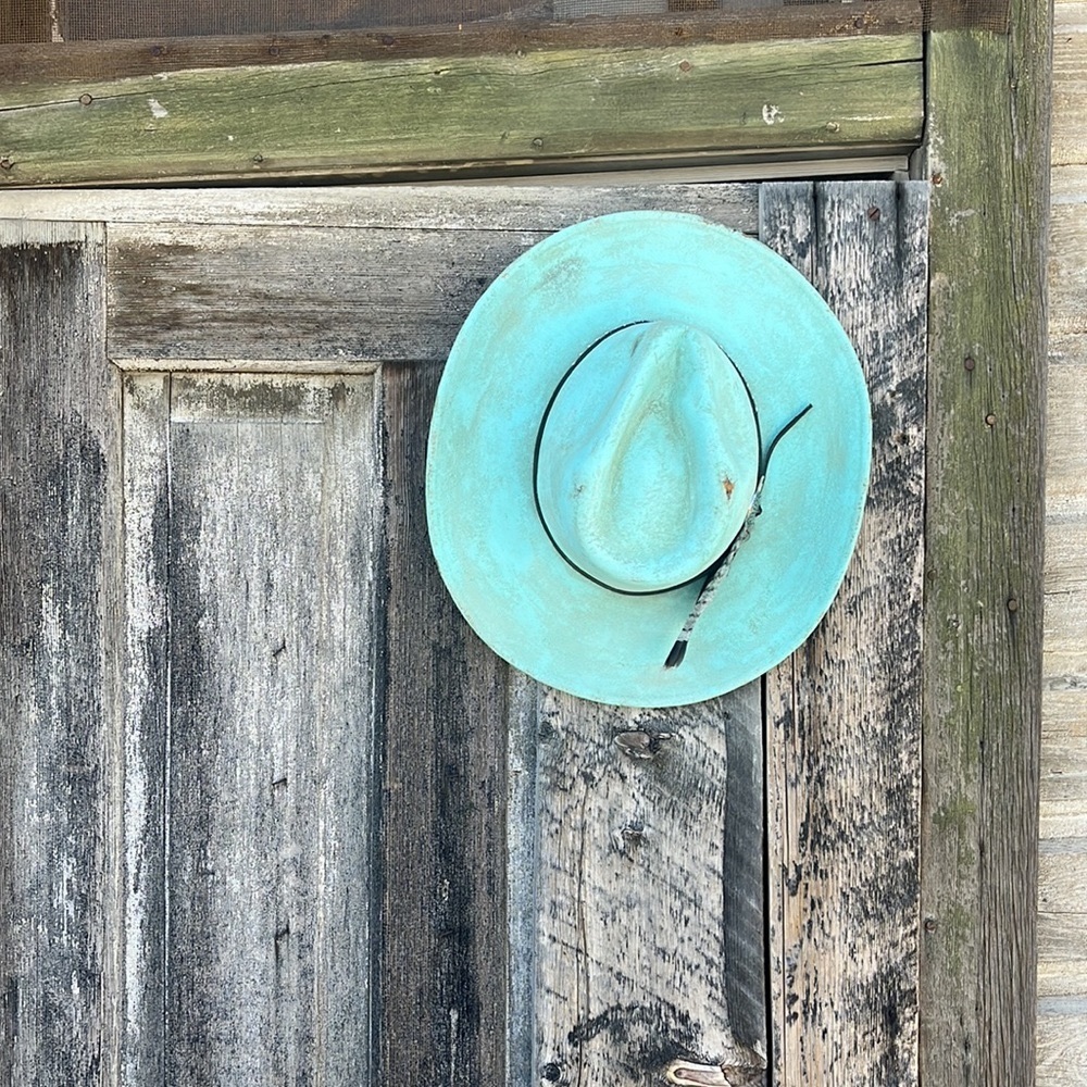 Stylish Turquoise Women's Hat